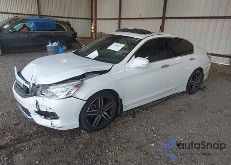 2017 Honda Accord Touring V6 from USA, damaged, VIN 1HGCR3F93HA017649